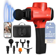 LifePro Muscle Massage Gun – Deep Tissue Percussion for Athletes (8 Heads, 5 Speeds)