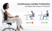 AirPosture™ Lumbar Cushion – Ergonomic Memory Foam Support for Back Relief