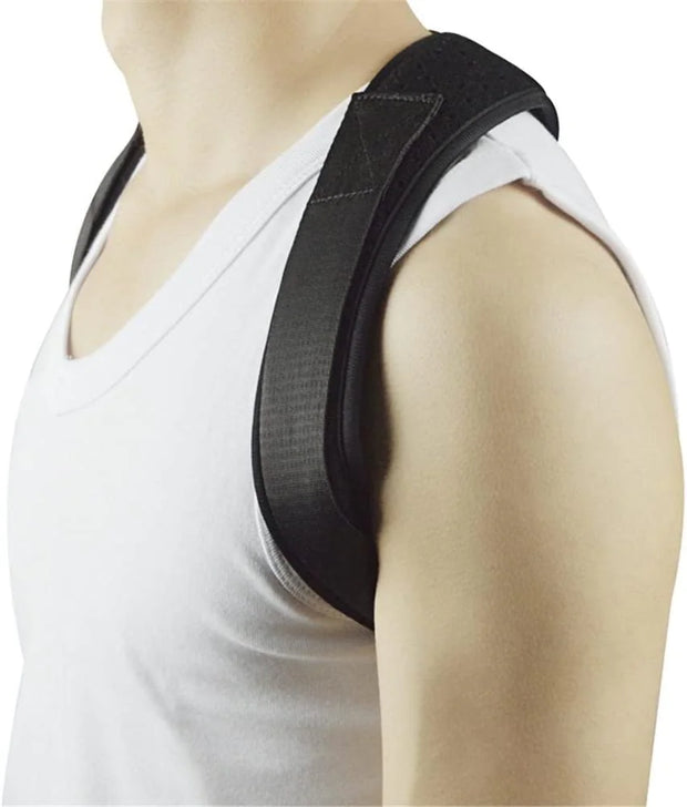 AirPosture Corrector Adjustable Back Brace Shoulder Support Clavicle Belt Men Women
